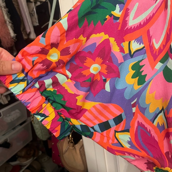 NWT Crosby by Mollie Burch Rio Dress in Heat Waves - Picture 8 of 11